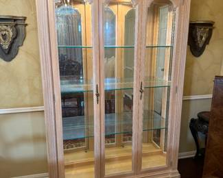 Lighted China Cabinet