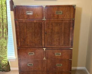 Henredon Campaign Gentlemen's Chest