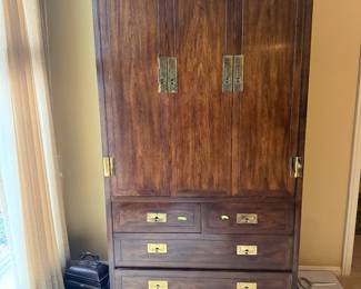 Henredon Campaign Gentleman's Chest