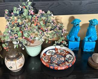 Jade and Glass Tree, Ginger Jar