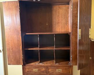 Henredon Campaign Gentleman's Chest