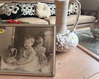 Look at this…. Anne Buffington as a Child … note the Vase in the Photo!   
