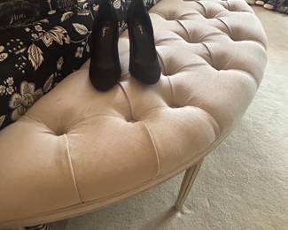 King width Tufted Stool.  