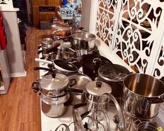 Multiple Pots and Pans
