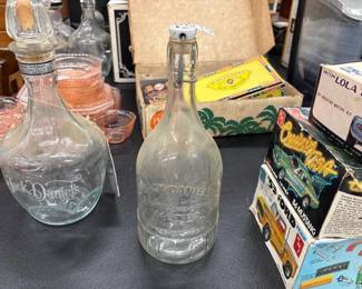 VINTAGE JACK DANIELS SPRING WATER BOTTLE