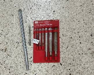 MASONRY DRILL SET