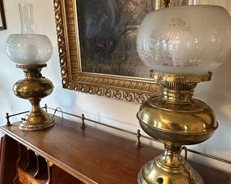 Brass Rayo lamps