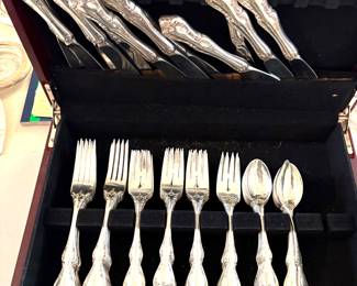 Towle 1959 Sterling 62 pc flatware set