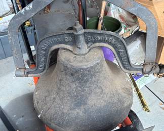 American Casting No. Cast iron bell with yoke