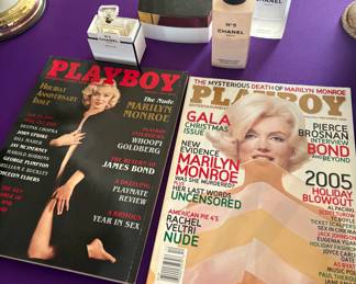 Two Marilyn Monroe Playboya