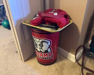 ALABAMA TRASH CAN TRAY HAT SHIRT AND WALLET
