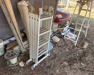 MULTI FOLD ALUMINUM LADDER