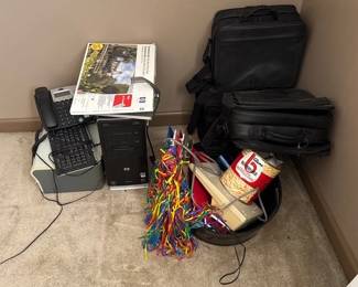 MISC COMPUTER, BAGS, ETC