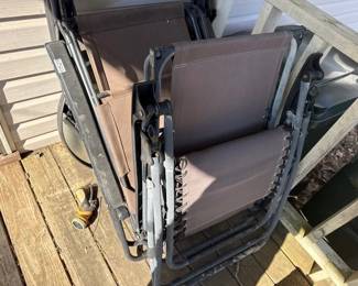 3 CHAIRS AND SMALL TABLE