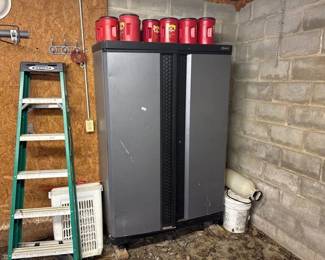 KOBALT METAL CABINET W CONTENTS