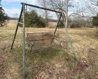 METAL SWING AND FRAME