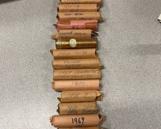 Big collection of Lincoln pennies