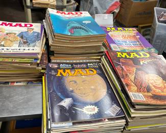 Collection of 150+ mad magazines going back to 1960
