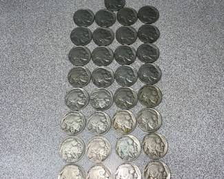 More buffalo nickels