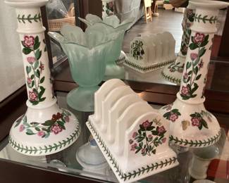 Botanic Garden Candle Sticks & Letter Rack