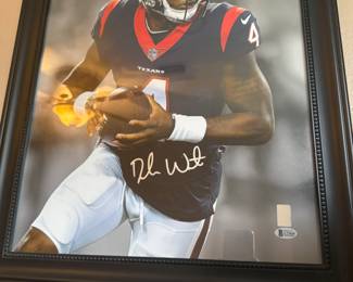 Photograph featuring former Houston Texan quarterback   Deshaun Watson?