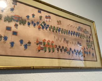 Ceremonial or possession artist, his Zhou Peichun