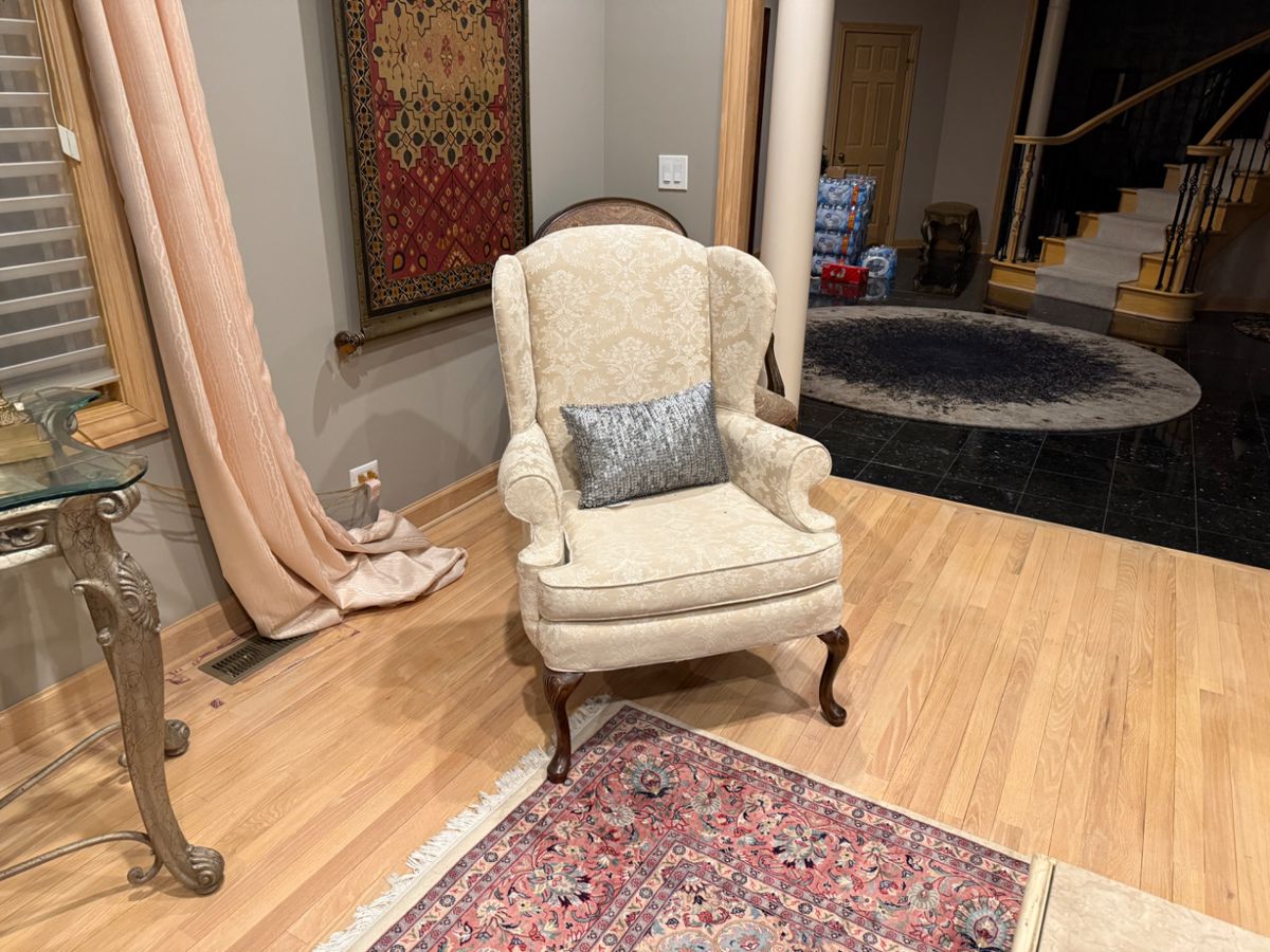 Living room wing chairs