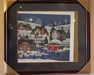 Jane Wooster Scott Wet Your Whistle And Warm Your Toes Lithograph