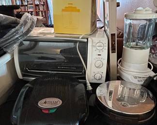 Gotham Steel Sandwich Grill and Toaster Oven Combo