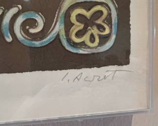 Peace Lithograph by Irene Awret third image