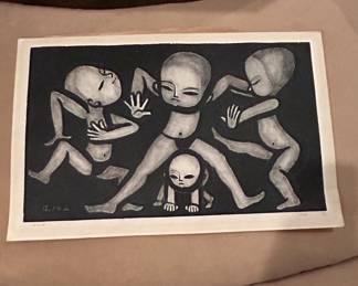 Shuzo Ikeda Print Children