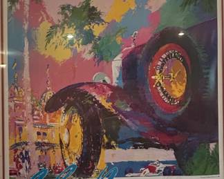 LeRoy Neiman Monte Carlo Chase Signed Lithograph second image