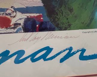 LeRoy Neiman Monte Carlo Chase Signed Lithograph third image
