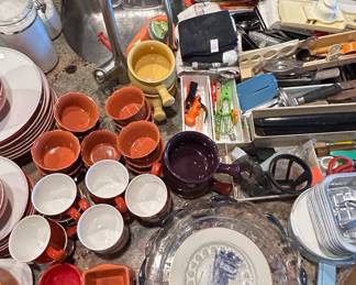 Assorted Kitchenware and Tableware