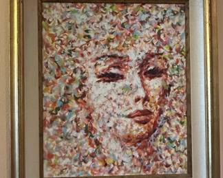 Alessio Mazzarulli Not Your Doll Series Painting