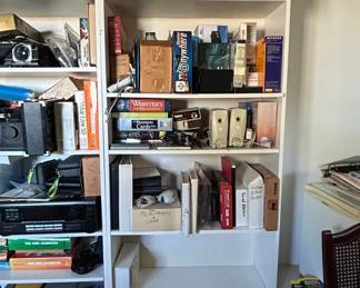 Assorted Vintage Electronics and Books