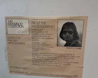 Benjamin A. Guyer Blue Bathroom Photograph third image