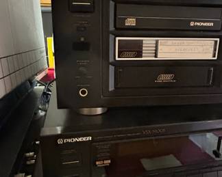 Pioneer PDTM Disc MultiPlay CD Changer and Pioneer VSXS Audio or Video Stereo Receiver second image