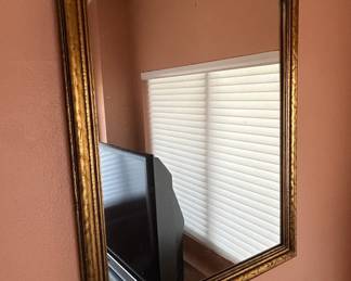 Ornate Gold Gilt Mirror