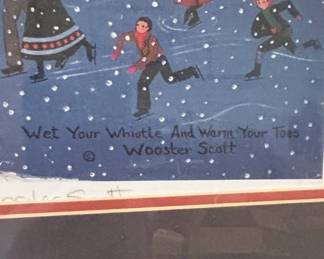 Jane Wooster Scott Wet Your Whistle And Warm Your Toes Lithograph third image