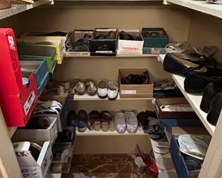 Assorted Womens Footwear and Headwear