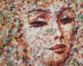 Alessio Mazzarulli Not Your Doll Series Painting second image