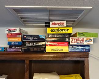 Collection of Vintage Software Titles