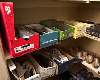 New Balance and Birkenstock Sandals, Straw Hats