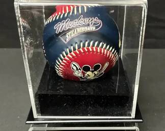 SH599Mickeys Steamboats Collectible Baseball