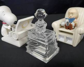 SH553Marquis Waterford Crystal Charlie Brown And More 