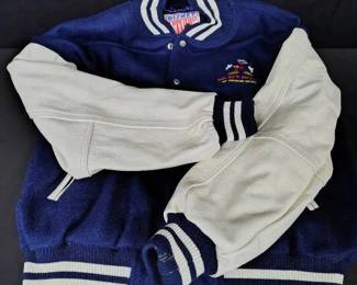 SH294Micky Mouse Letterman Jacket 