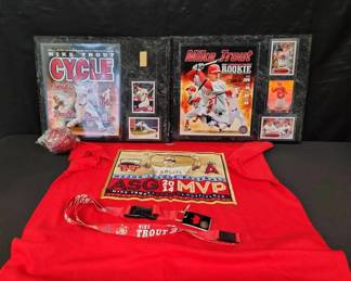 SH433Mike Trout LA Angels Memorabilia