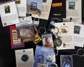 SH533National Park Trading Pins And Keychains 
