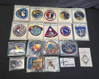 SH548Vintage National Air, Space Museum, Kennedy Space Center, Smithsonian Institute Patches